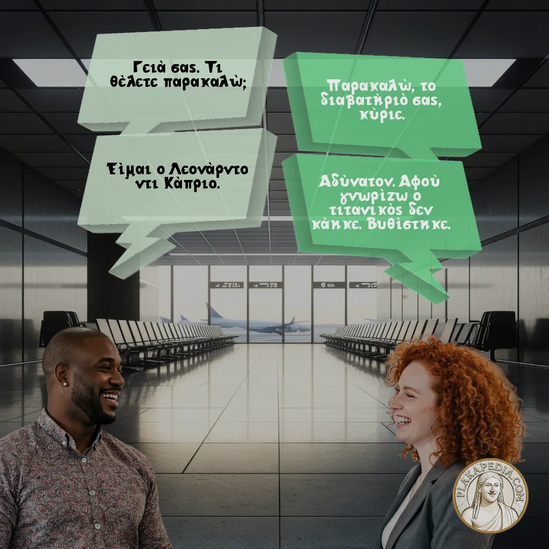 Ο έλεγχος διαβατηρίων και ο τιτανικός.