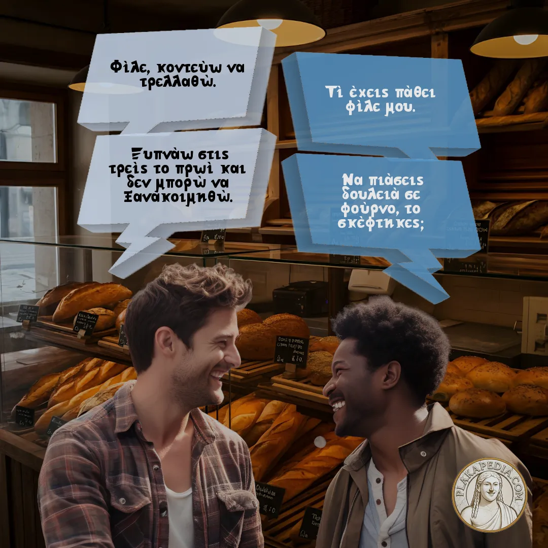 Τα φιλαράκια και ο φούρνος