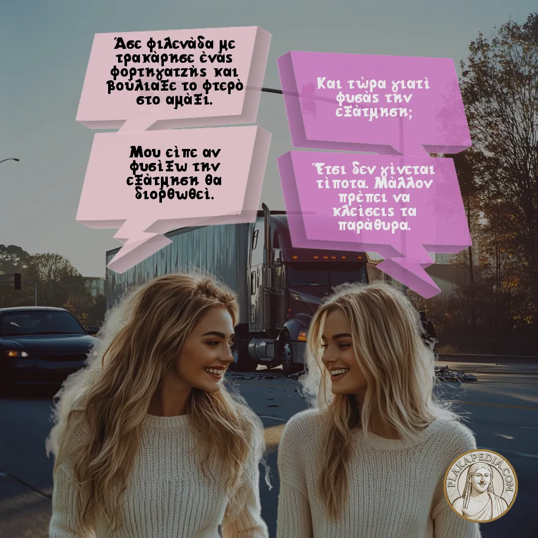 Η φιλενάδα και ο φορτηγατζής.