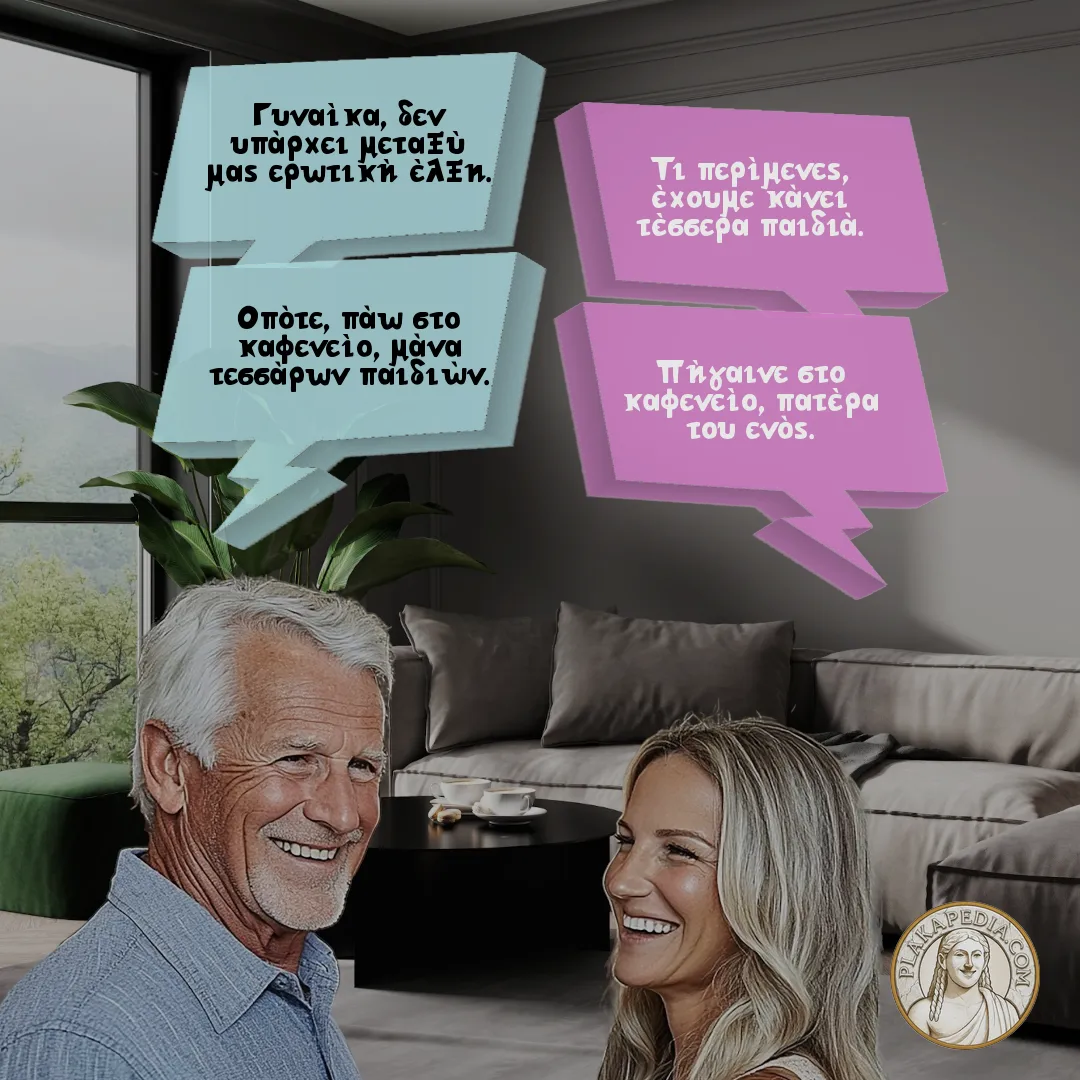 Το ζευγάρι και τα παιδιά.