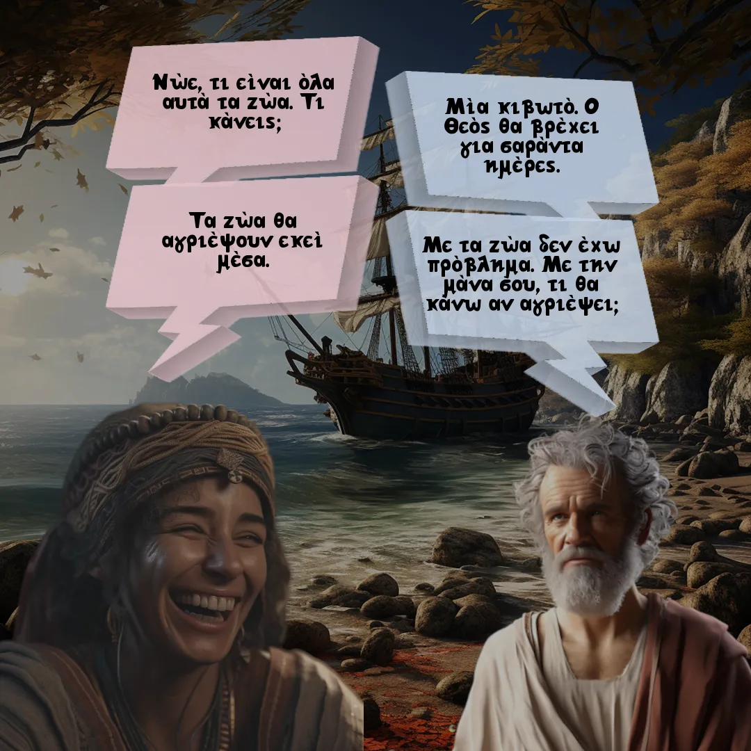 Ο Νώε και η πεθερά του.