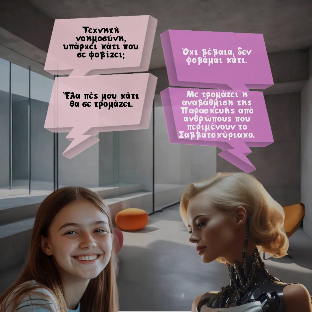 Η τεχνητή νοημοσύνη και αυτό που φοβάται περισσότερο.