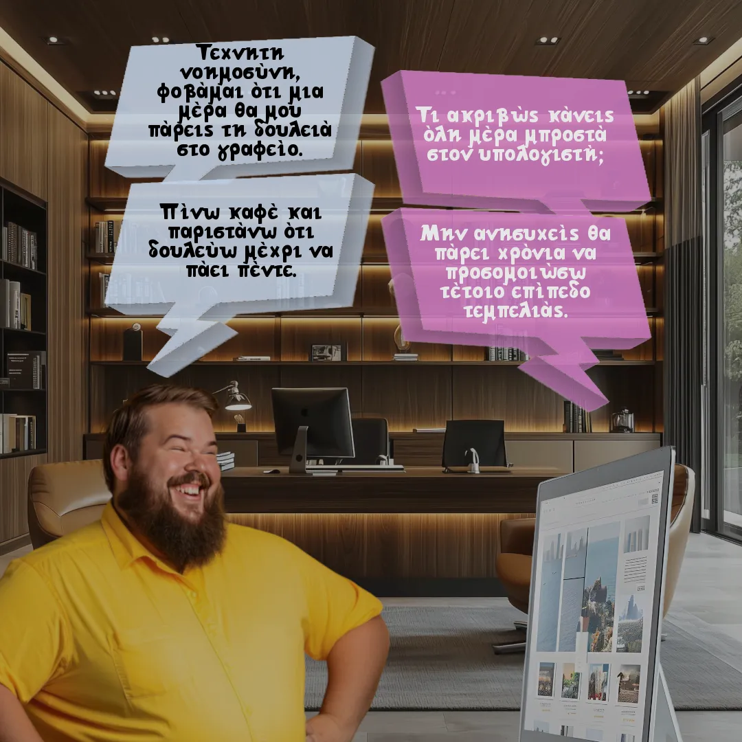 Η τεχνητή νοημοσύνη και η τεμπελιά.